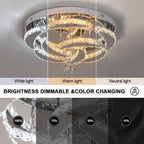 Lustre LED Cristal — Verre