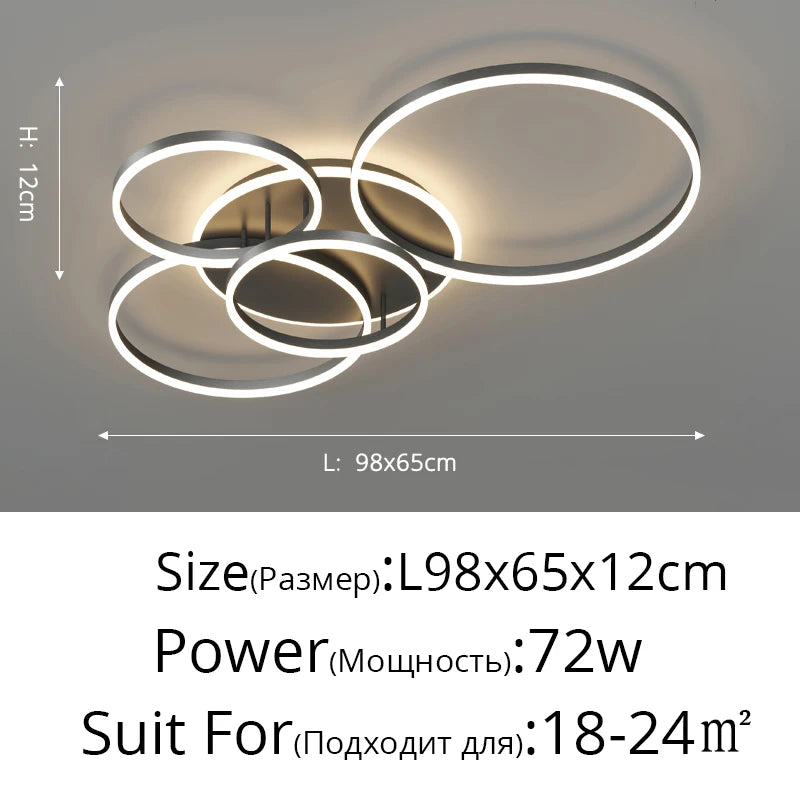 Lustre Blanc Moderne