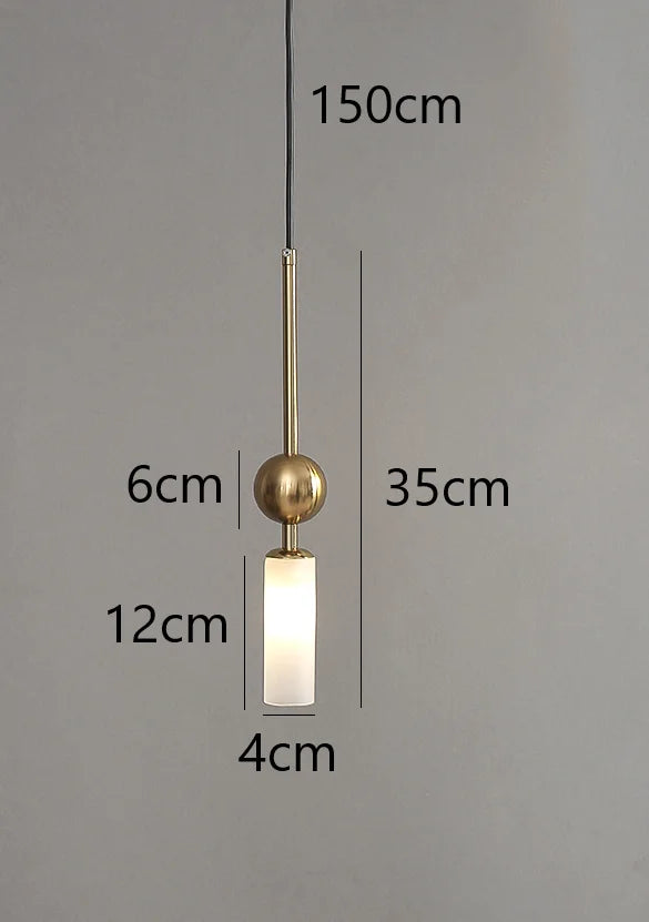 Lustre Luxe Nordique Art — Fer Or et Noir LED — Restaurant et Chambre