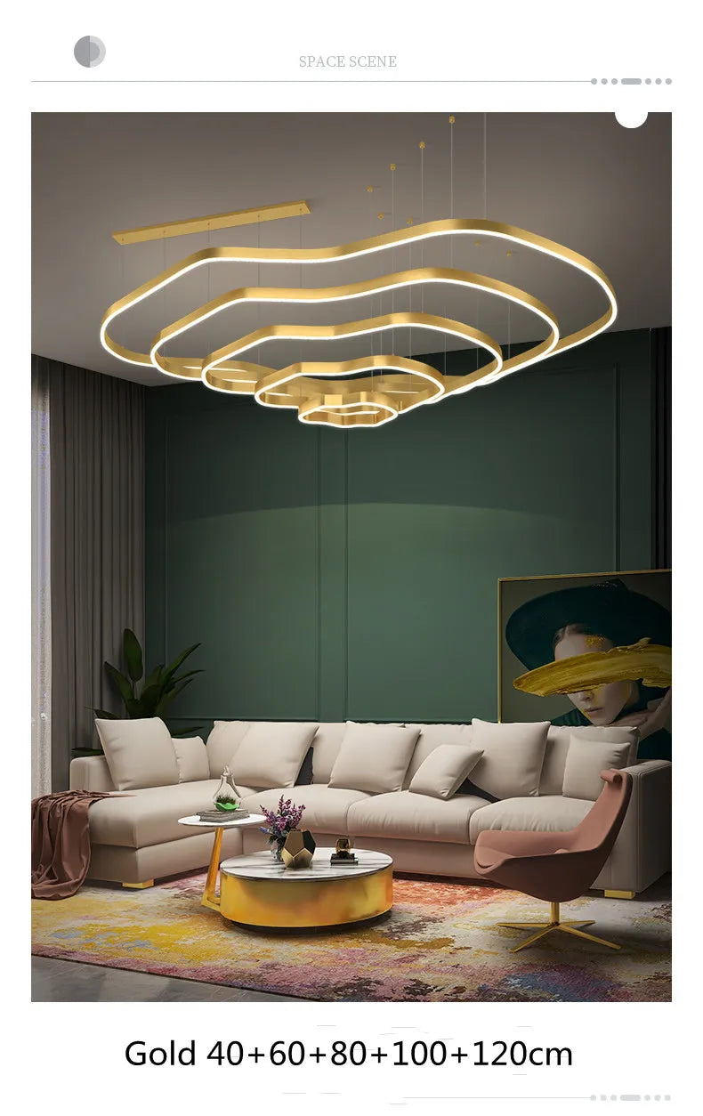 Suspension Luminaire Salon — Moderne
