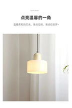 Suspension Verre Nordique Design Long — Chambre et Restaurant — E27