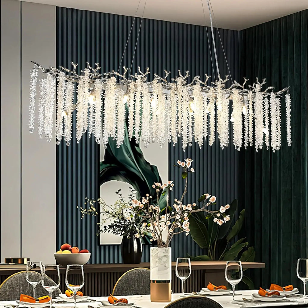 Lustre Cristal Salon
