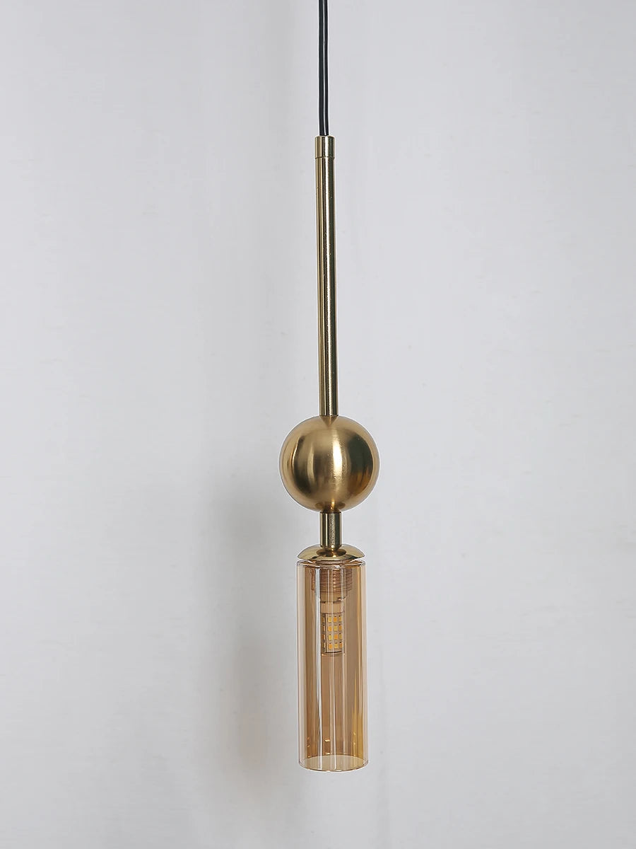 Lustre Luxe Nordique Art — Fer Or et Noir LED — Restaurant et Chambre
