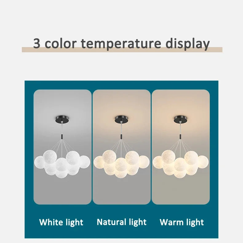 Lustre Bulle — Plafonnier Nordique Design