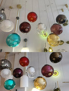 Lustre Design LED — Verre — 01 1 ampoule