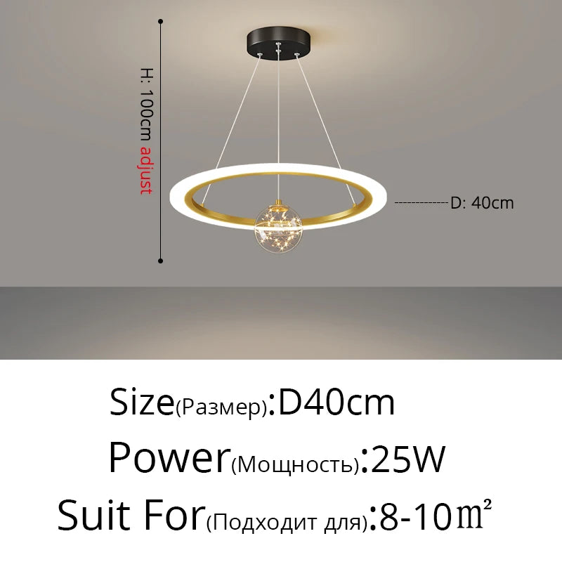 Lustre pour Chambre Pas Cher — Moderne