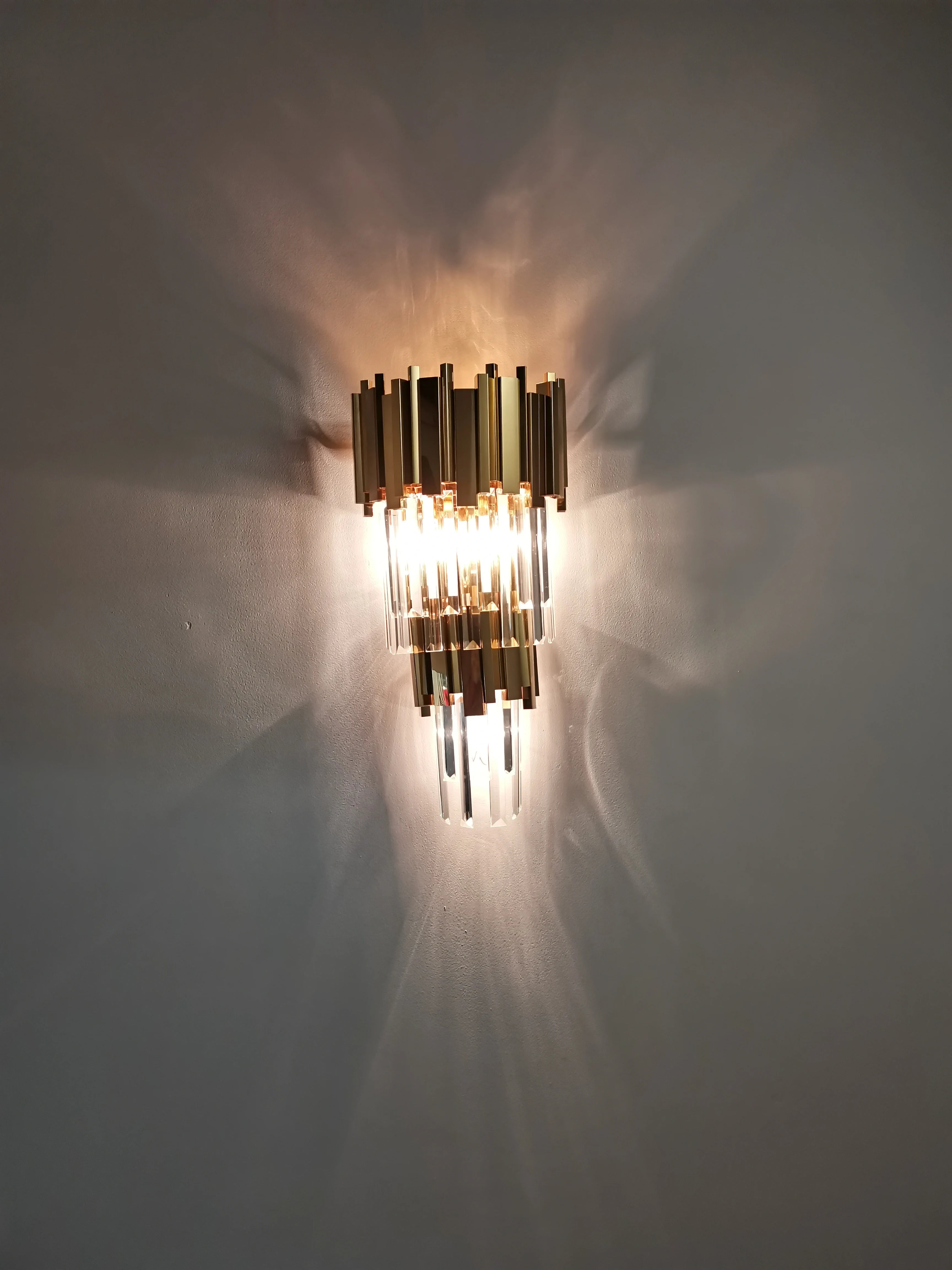 Lustre en Cristal Pas Cher — Métal
