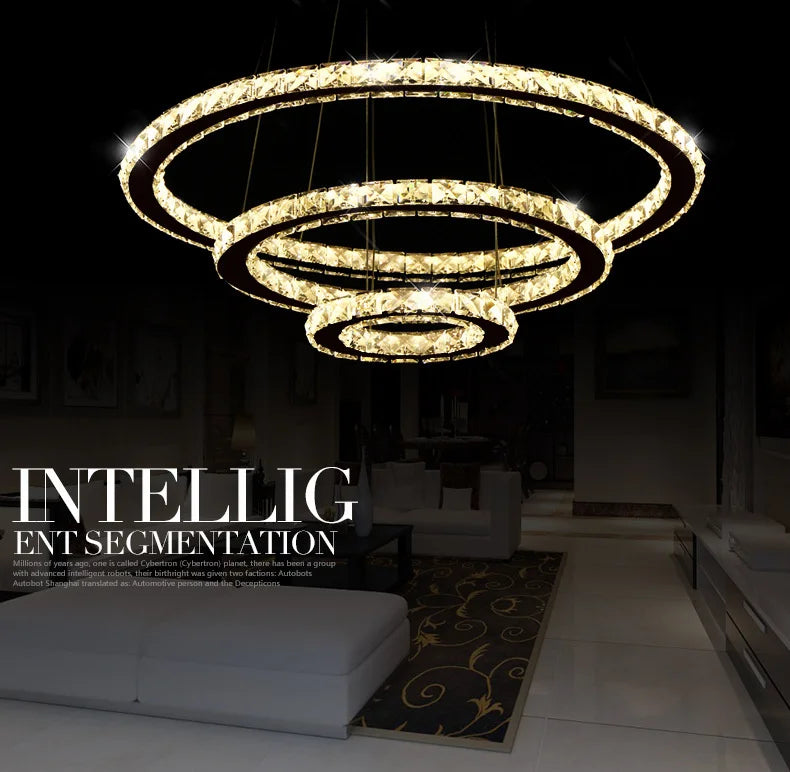 Lustre Cristal Moderne