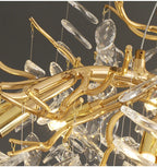 Grand Lustre Salle à Manger — Cristal Grand Format