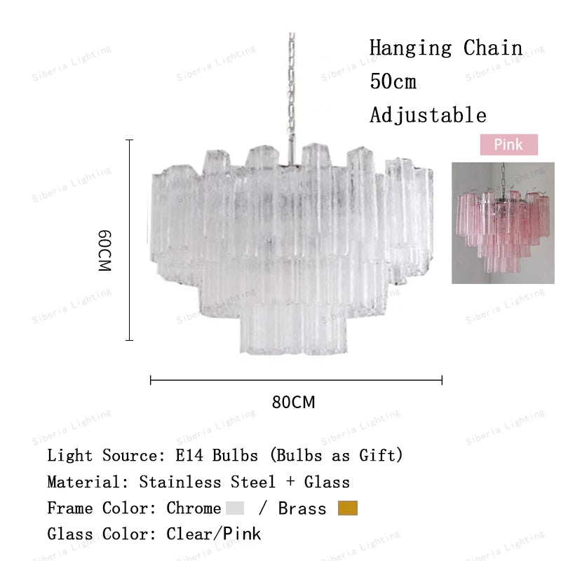 Suspension Verre Design — Salon