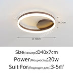 Lustre Design LED — Métal — 1 anneau 50cm