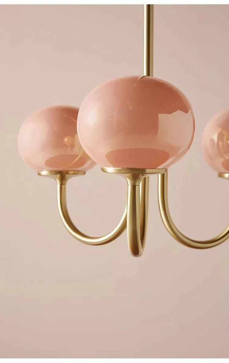 Lustre Chambre Adulte — LED — B argent 5 ampoules