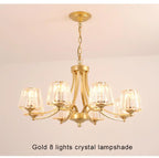 Lustre Salon Moderne — Plafonnier LED Cristal
