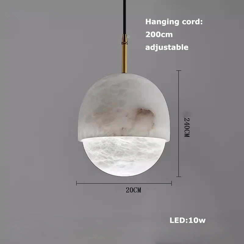 Lustre LED Design — Marbre