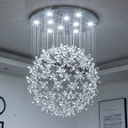 Lustre Cristal Moderne — Escalier