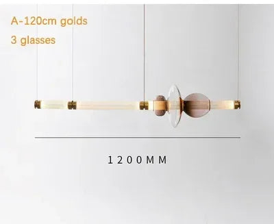 Lustre pour Salon Moderne — Verre