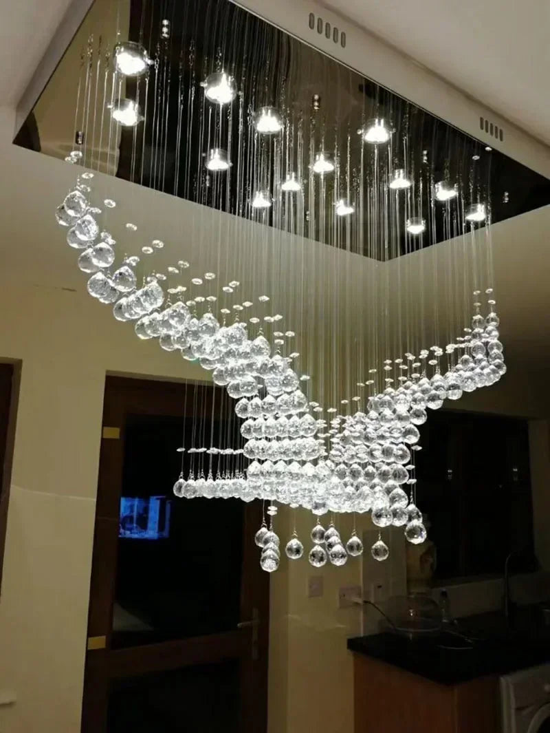 Suspension Luminaire Salon — Cristal