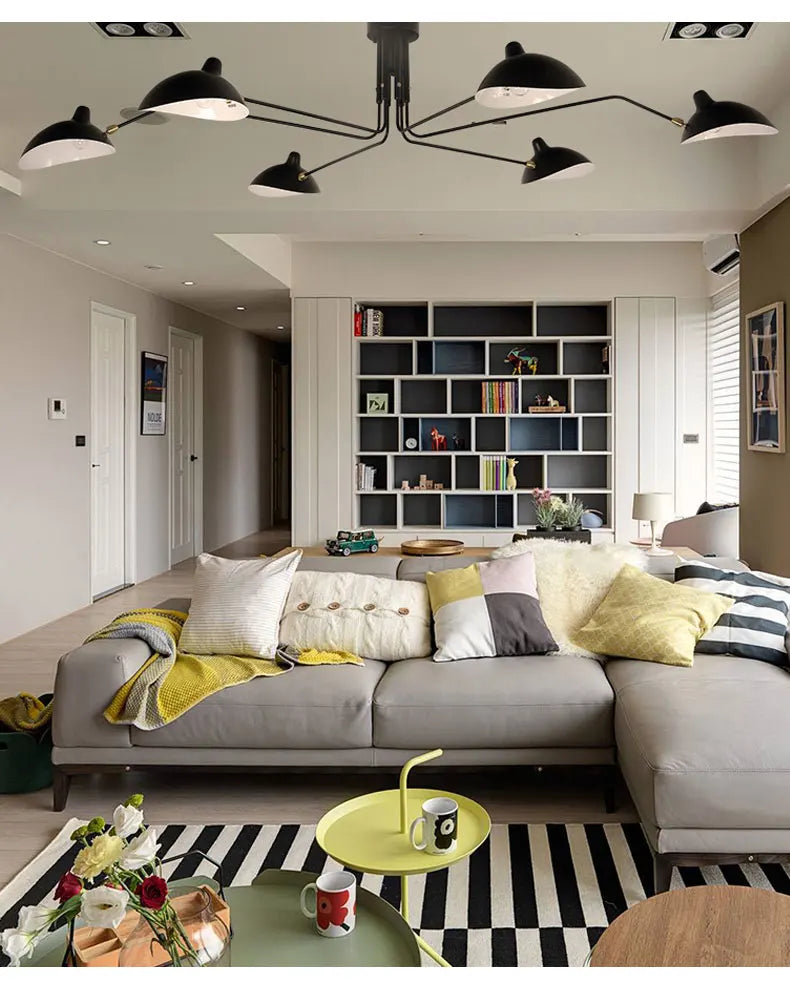 Plafonnier Salon Moderne — Plafonnier Nordique Design