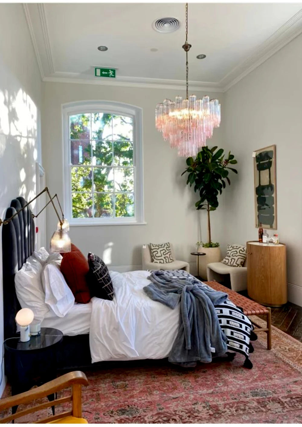 Suspension Verre Design — Salon