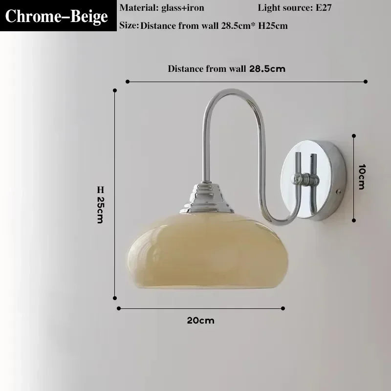 Lustre Vintage Industriel — Verre