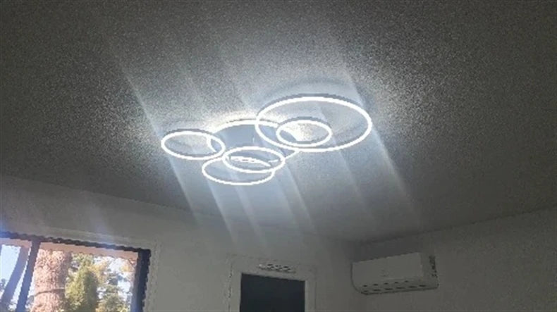 Lustre Blanc Moderne