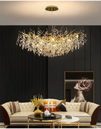 Grand Lustre Salle à Manger — Cristal Grand Format