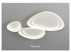Lustre Salle à Manger Déporté — Blanc