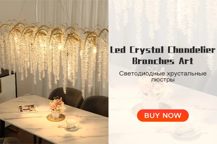 Grand Lustre Salon — Cristal