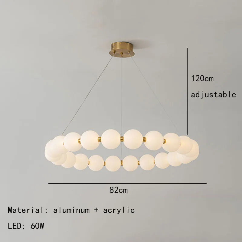 Suspension Luminaire Nordique — Métal