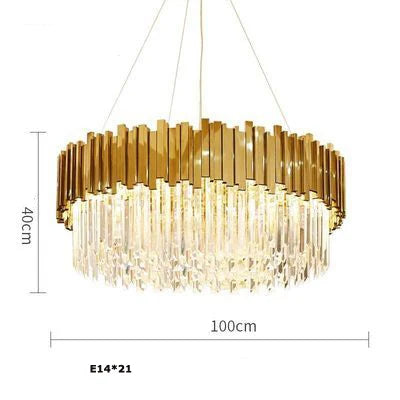 Lustre Cristal Design — Moderne — Lampe de table