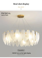 Lustre Chambre Bébé — Verre — Plafonnier D50cm