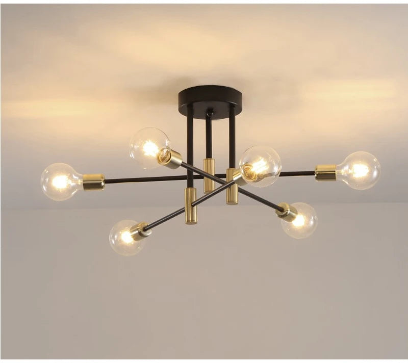 Lustre Salon Industriel