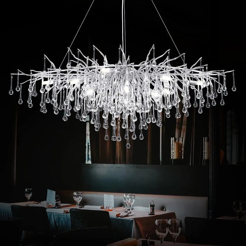 Lustre Cristal Salon — Nordique
