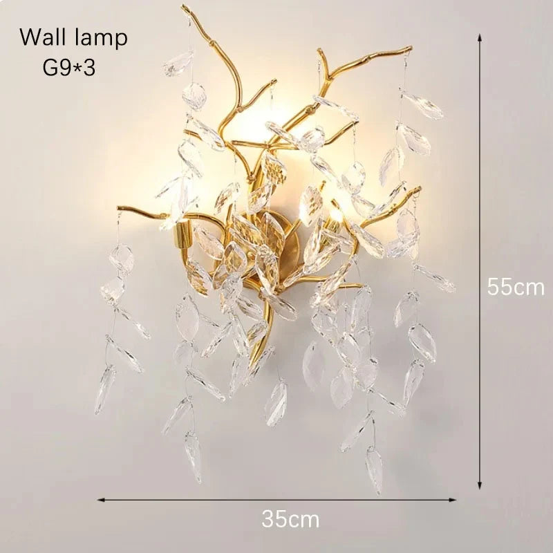 Grand Lustre Salle à Manger — Cristal Grand Format — Rond 100cm