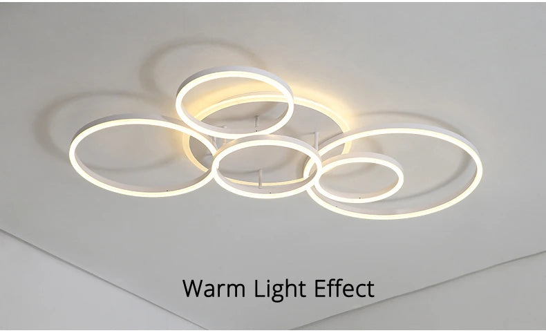 Lustre Blanc Moderne