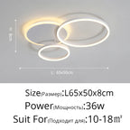 Lustre Blanc Moderne