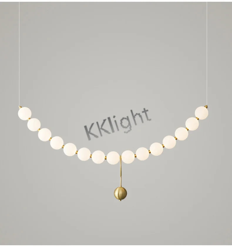 Lustre Art Déco — Cuivre