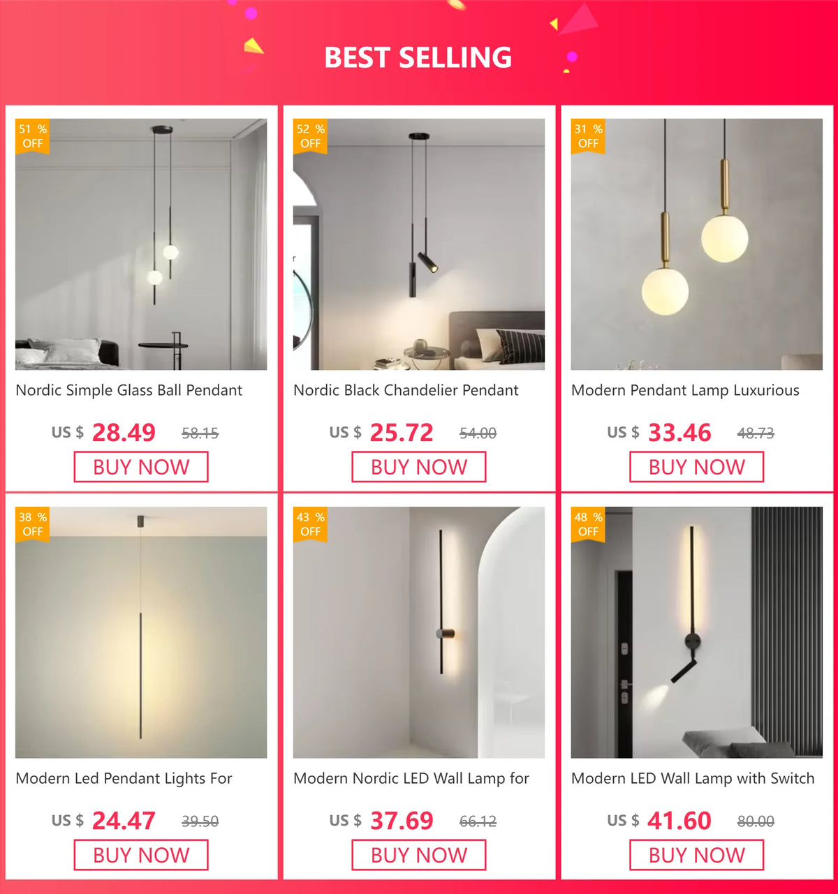 Lustre Luxe Design — LED