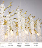 Lustre Luxe Cristal — LED