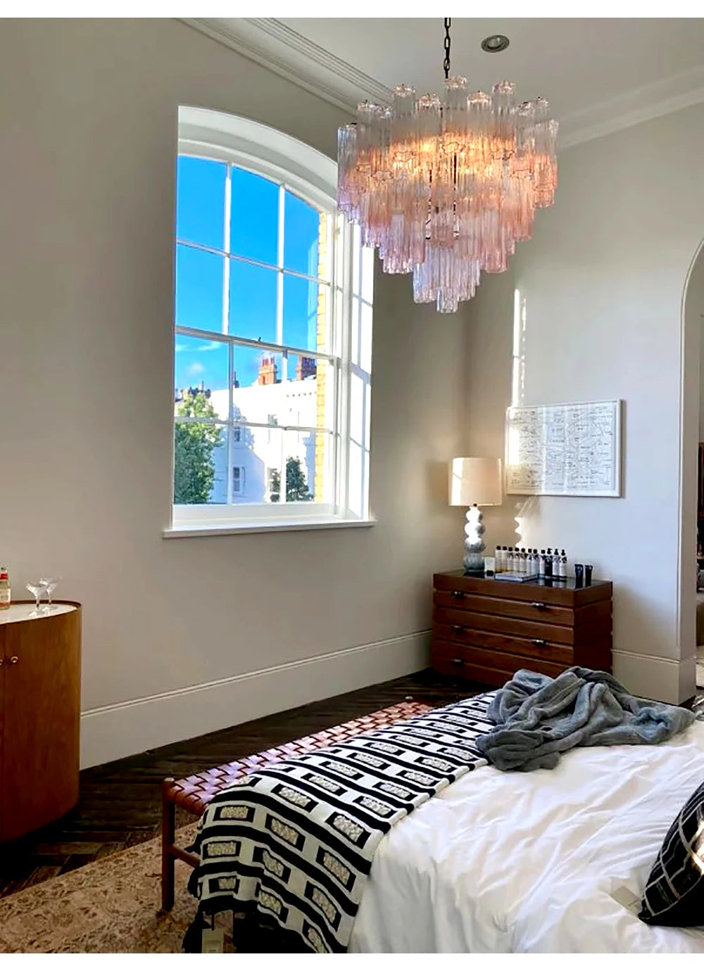 Suspension Verre Design — Salon