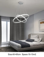 Lustre Industriel Noir — Moderne