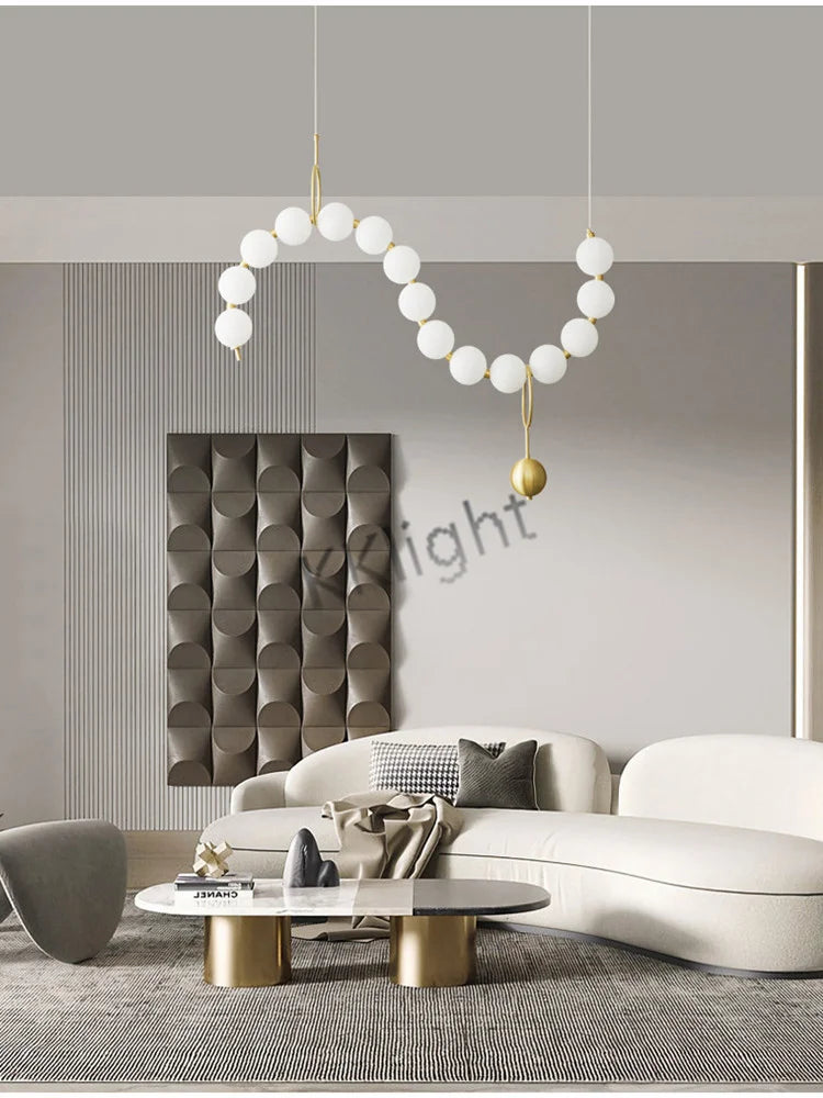 Lustre Art Déco — Cuivre