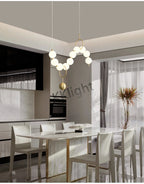 Lustre Art Déco — Cuivre