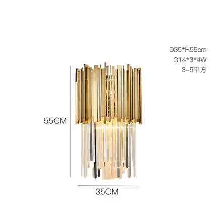Lustre en Cristal Pas Cher — Métal