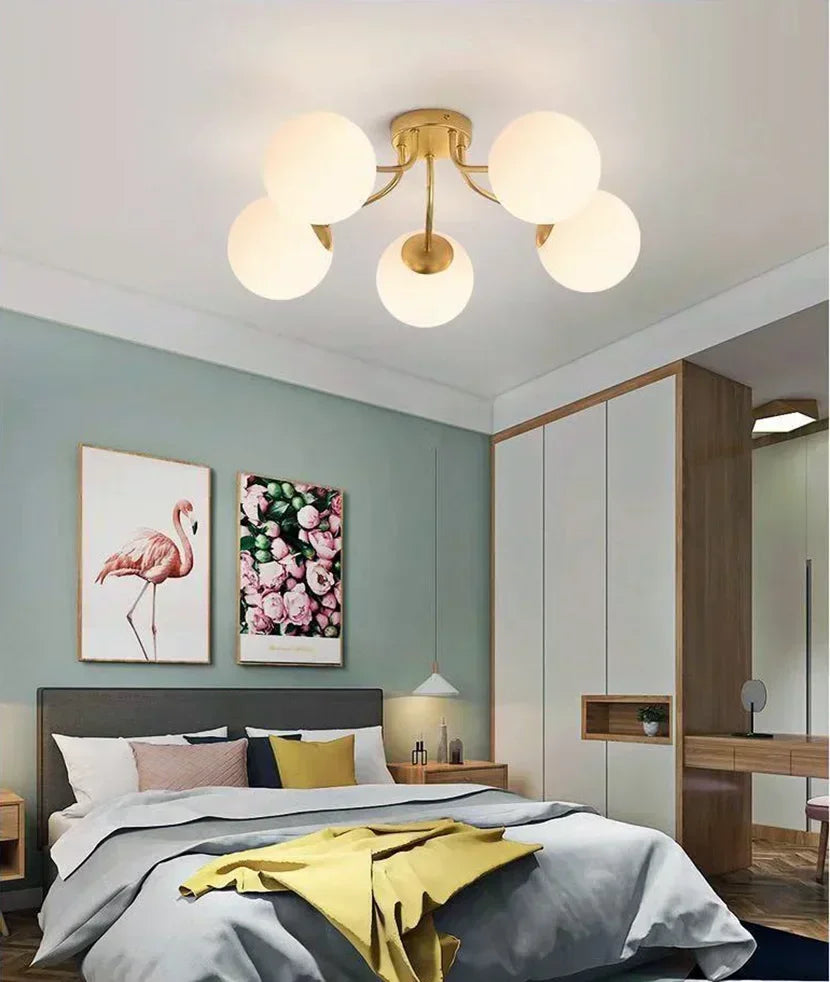 Lustre Scandinave — Verre