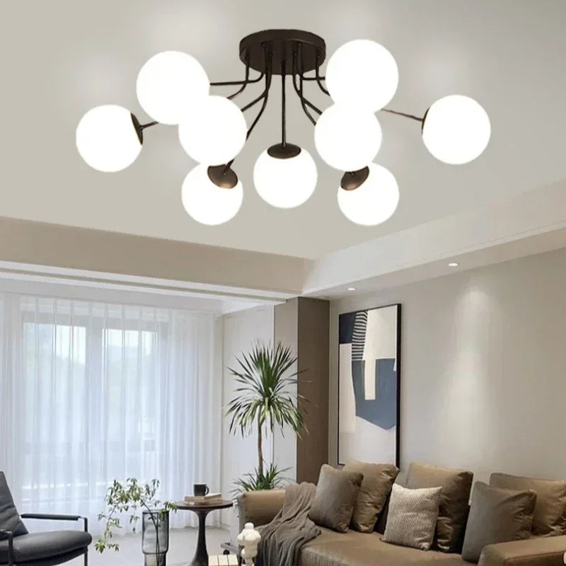 Lustre Scandinave — Verre