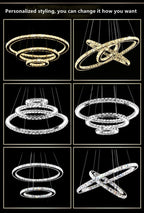 Lustre Cristal Moderne