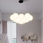 Lustre Blanc Moderne — Salon