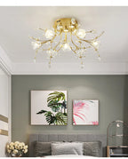 Lustre en Cristal Pas Cher — Nordique
