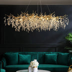 Grand Lustre Salle à Manger — Cristal Grand Format